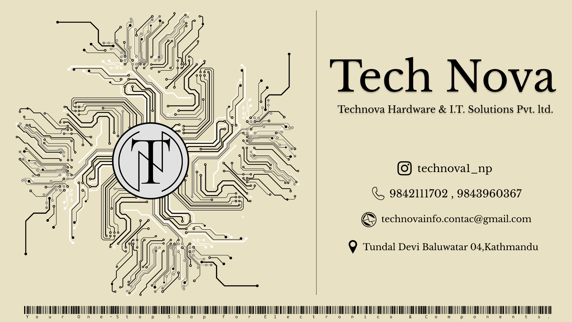 Business Card "Tech-Nova"